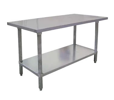 Omcan USA 19139 Stainless Steel Top 54" - 62" Work Table