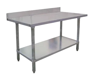 Omcan USA 22082 Stainless Steel Top 54" - 62" Work Table