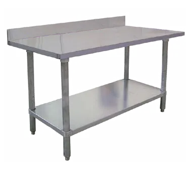 Omcan USA 23797 Stainless Steel Top 54" - 62" Work Table