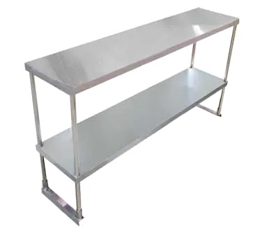 Omcan USA 23989 Table-Mounted Overshelf