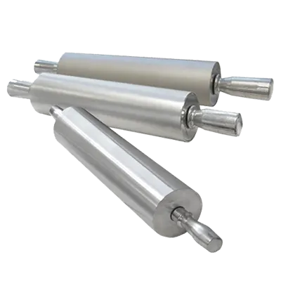 Omcan USA 27678 Rolling Pin – 18" Aluminum Construction, Professional Baking Smallwares Essential