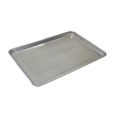 Omcan USA 39531 Bun and Sheet Pan, Perforated 18" x 26" Aluminum, 20‑Gauge, Uncoated