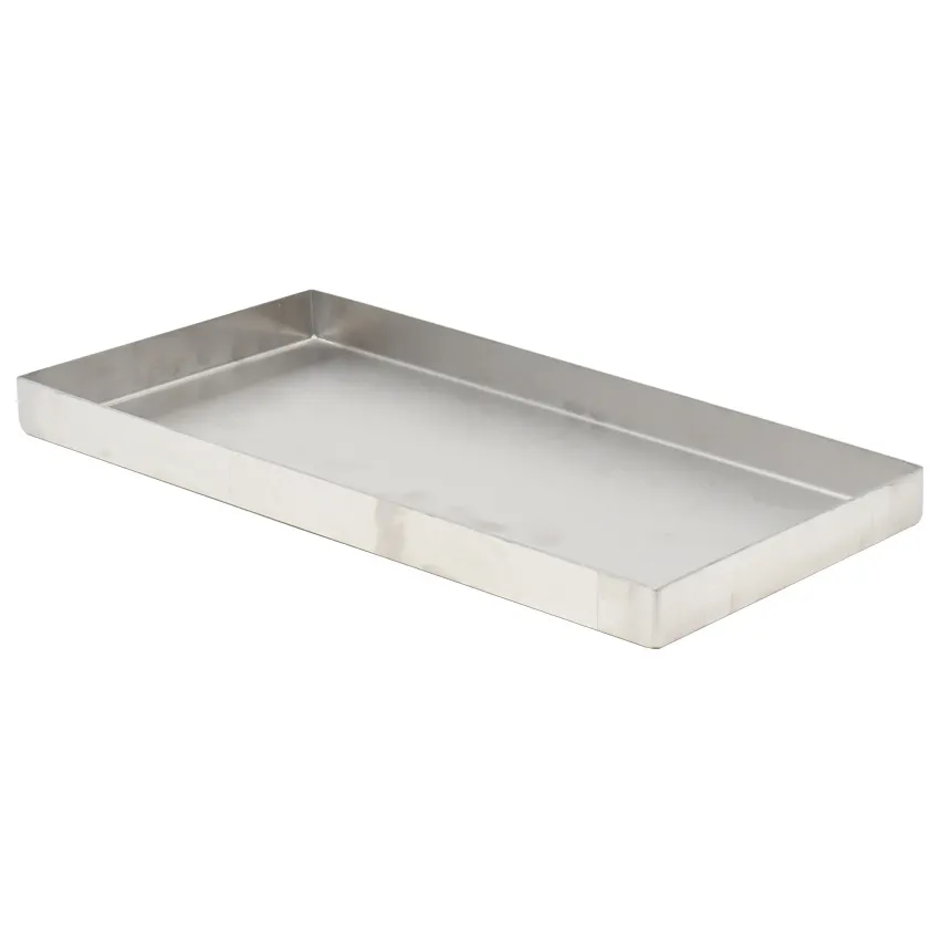 Omcan USA 43132 Stainless Steel Food Pan, 9" x 12" x 1" Deep, Smallwares Storage, Heavy Duty
