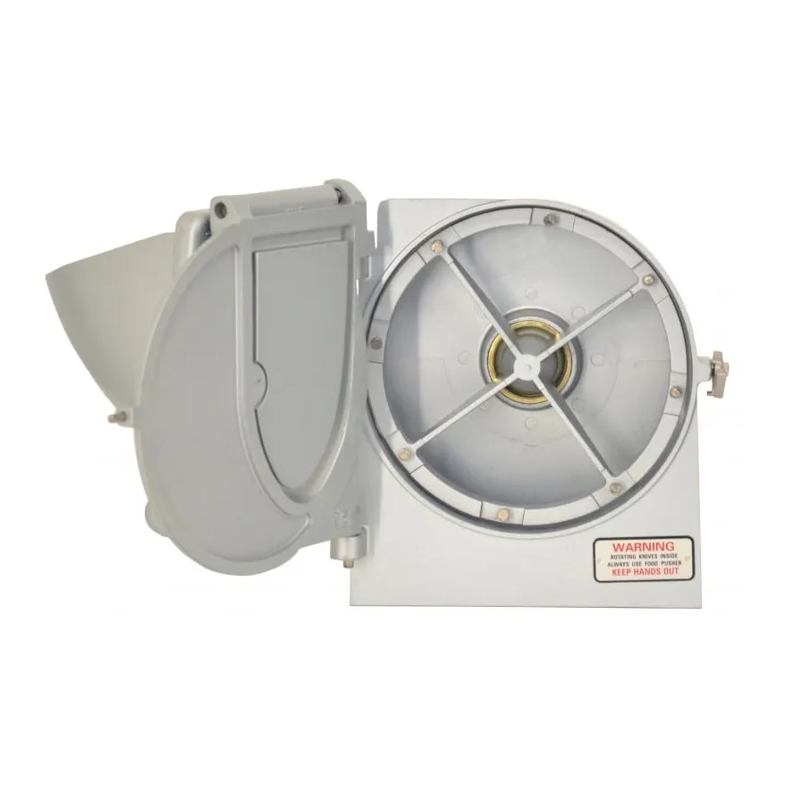Omcan USA 43143 Vegetable Cutter Attachment, Sliver Door, Housing, Pusher, Disc Holder, #12 Hub Compatible
