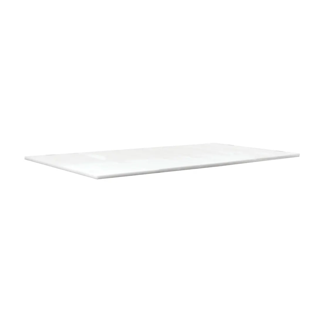 Omcan USA 43196 Plastic Cutting Board – White, 20" W x 48" D x 1" H, 1" Thick Poly Board