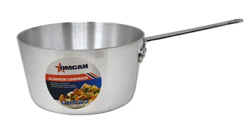 Omcan USA 43345 Sauce Pan – 4.5 Qt Aluminum Cookware, Smallwares Commercial Kitchen