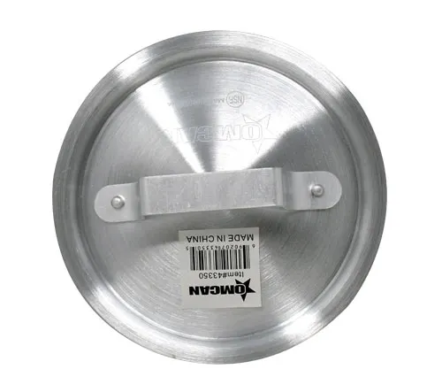 Omcan USA 43350 Aluminum Cookware Cover, 1.5 Qt Lid, Pot & Pan Lids, Aluminum Construction