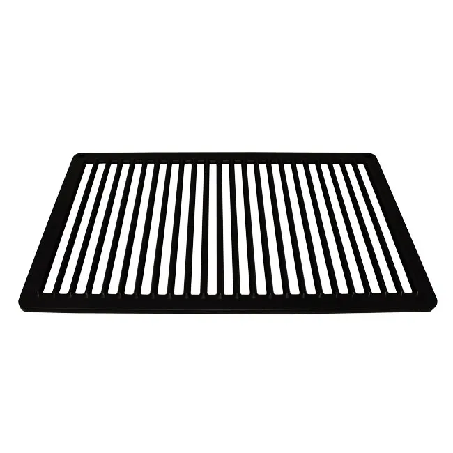 Omcan USA 44368 Combigrill GN 1/1 Rectangular Stove Top Griddle, 12" x 20" Non-Stick Coated Surface