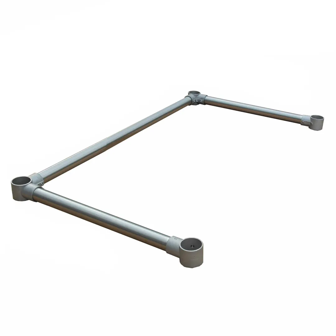 Omcan USA 44625 Stainless Steel Leg Brace for 18" x 24" Ice Bins - Corrosion-Resistant, Install