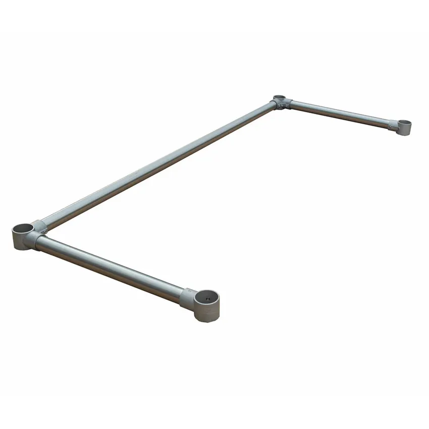 Omcan USA 44626 Stainless Steel Leg Brace for 18" x 36" Ice Bins - Durable, Corrosion-Resistant