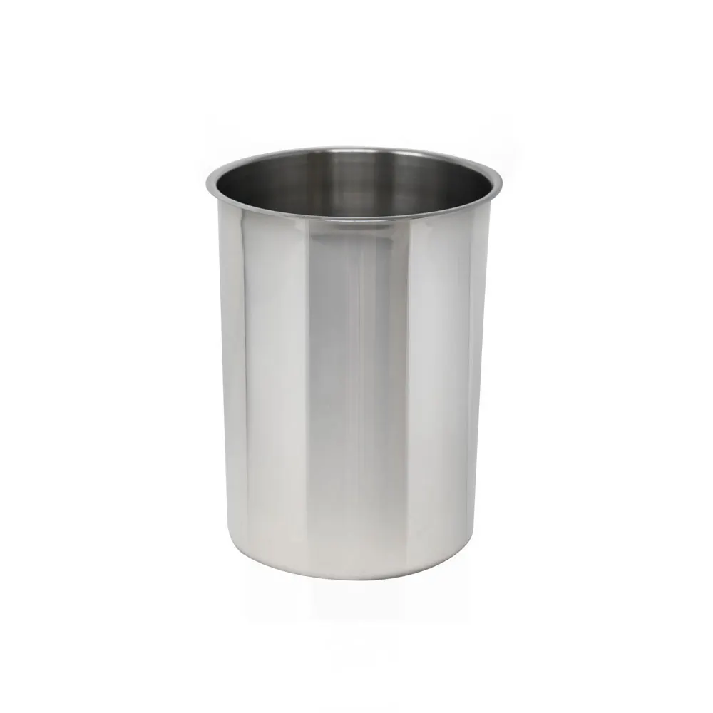 Omcan USA 44653 Bain Marie Pot, 2 Qt, 5.75" Diameter, 7" Deep, Stainless Steel Construction