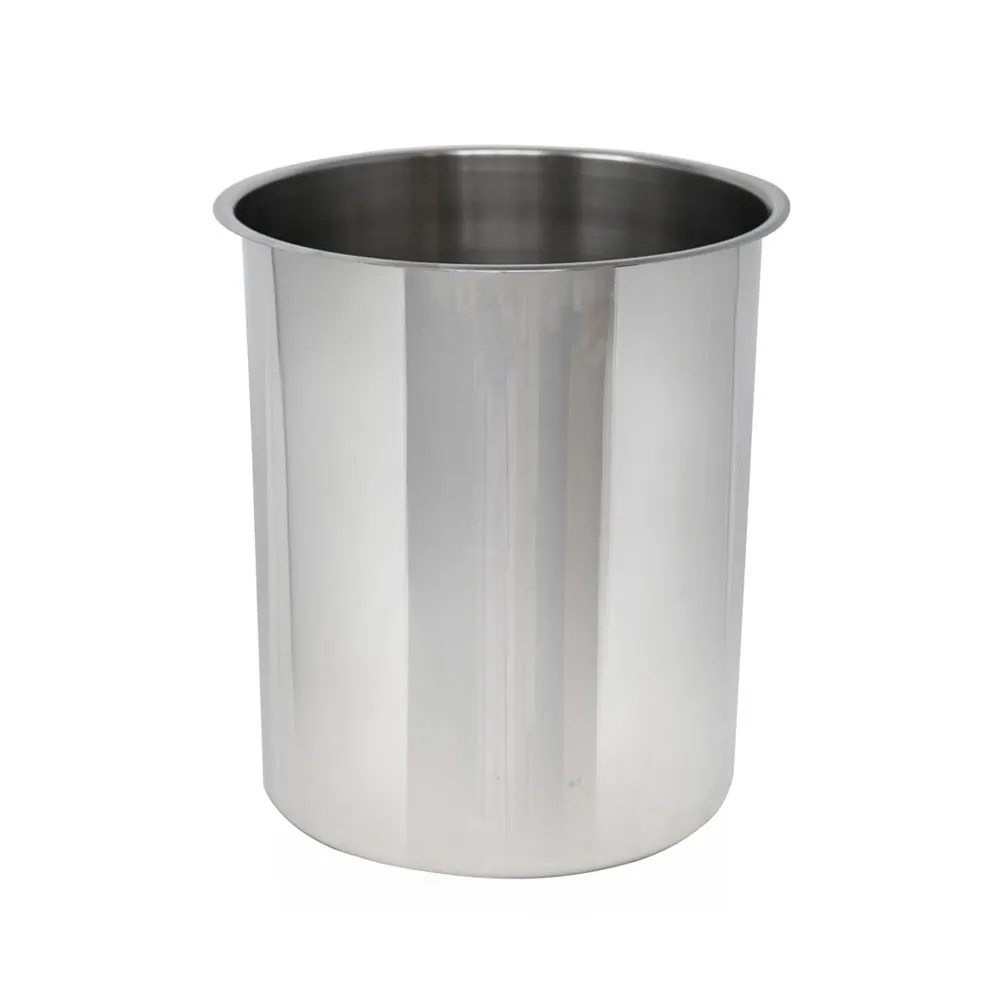 Omcan USA 44655 Bain Marie Pot, 4.25 Qt, 7.25" Diameter x 8.75" Deep, Stainless Steel