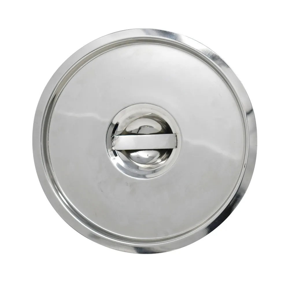 Omcan USA 44664 Bain Marie Pot Cover – Fits 8‑1⁄4 Qt Pot, Stainless Steel, Model 44657 Compatible