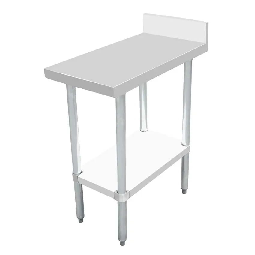 Omcan USA 46514 Stainless Steel Top 12" - 21" Work Table
