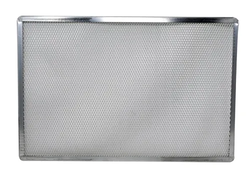 Omcan USA 46738 Rectangular Pizza Screen, 11" x 16" Aluminum, 16" Size For Professional Pizza Pans