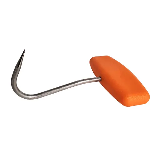 Omcan USA 46815 Boning Hook, 4" T‑Shaped Fillet Knife, Precision Cutting Tool for Kitchen Use