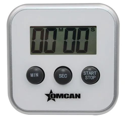 Omcan USA 47228 Digital Kitchen Timer – Minute/Second Countdown, LCD Display, 0‑99 Minute Timer