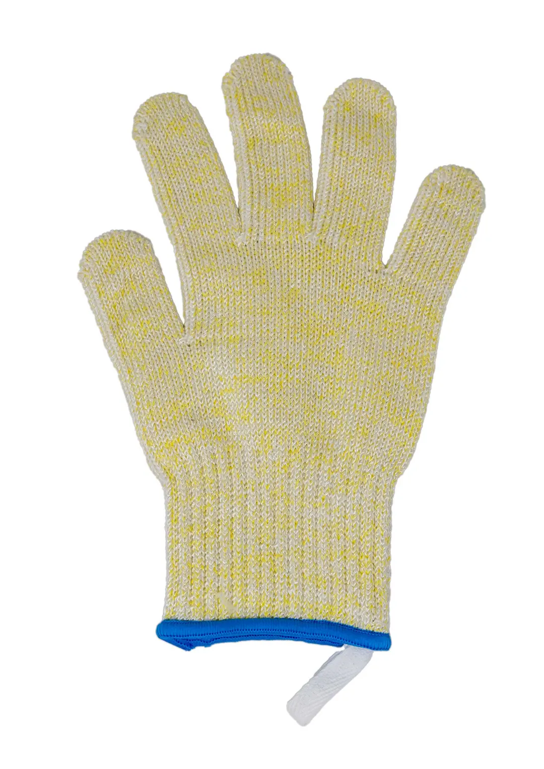 Omcan USA 47256 Cut-Resistant Reversible 5-Finger Glove, Medium, Green Band, Cut-Proof Material