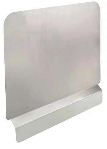 Omcan USA 47451 Stainless Steel Side Splash Guard, for fryer