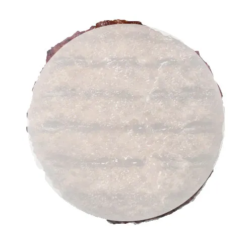 Omcan USA 47489 4" Solid Round Patty Paper, Wax Coated, 4" Diameter, Ideal for Commercial Burger Production