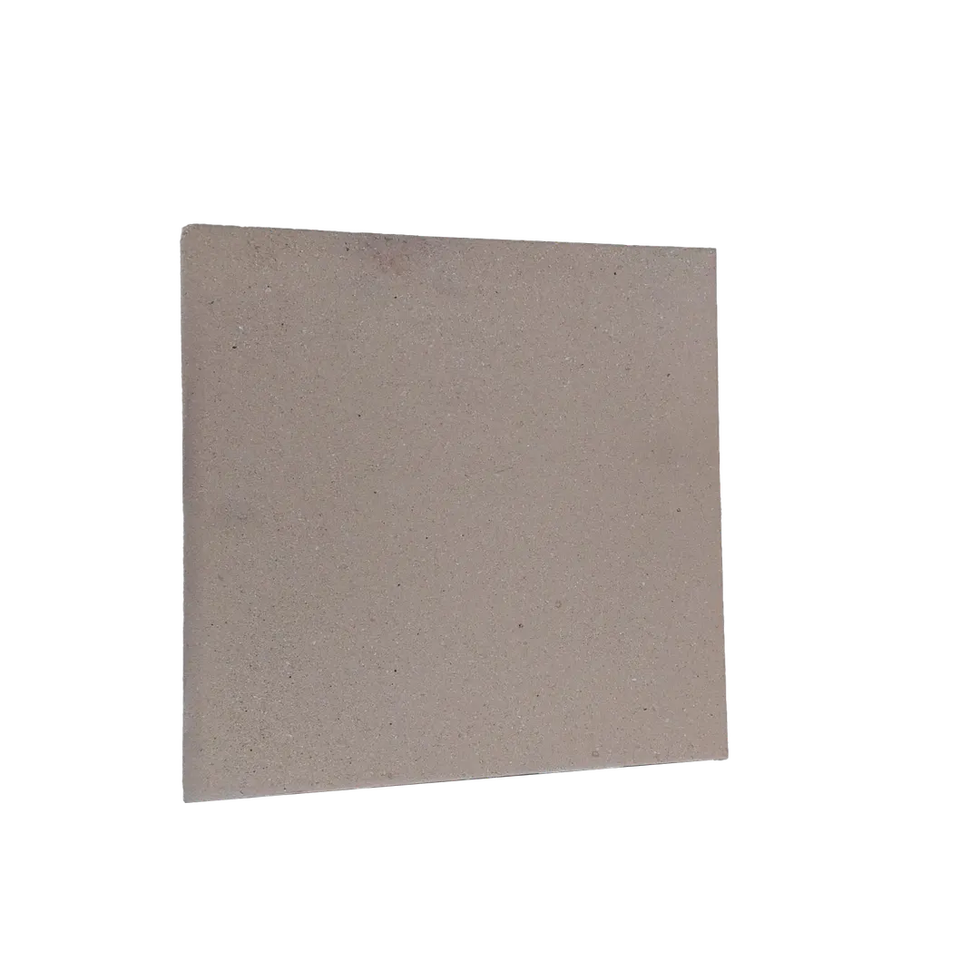 Omcan USA 48461 Pinsa Rectangular Pizza Stone, 13" x 15-7/10" Ceramic Baking Surface, Crisp Crust