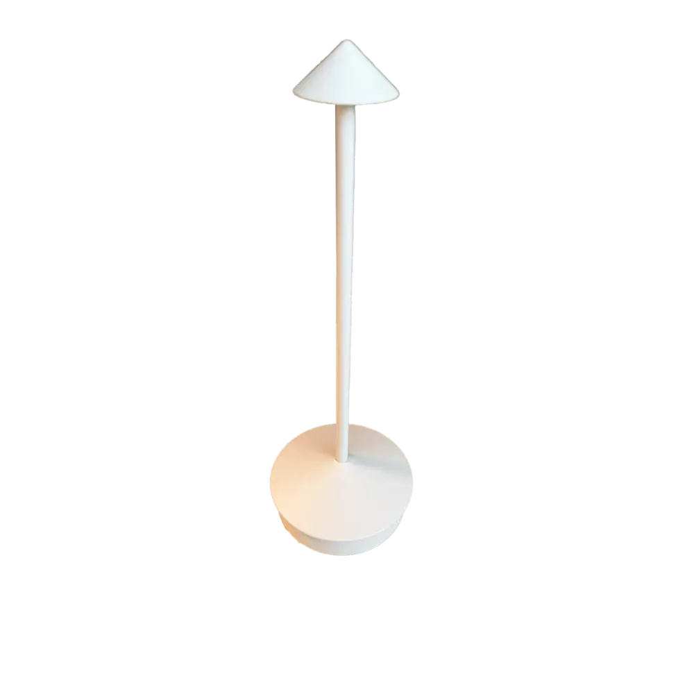 Omcan USA 48505 LED Table Lamp, 4-1/8" Dia. x 11-4/5" H, Touch, Stepless Dim, 3000K/6000K, Aluminum