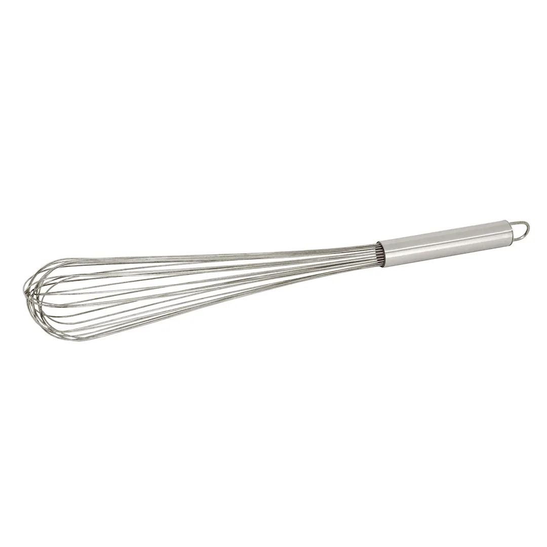 Omcan USA 80054 Piano Whip – 18" Stainless Steel Kitchen Utensil, Durable Wire Design