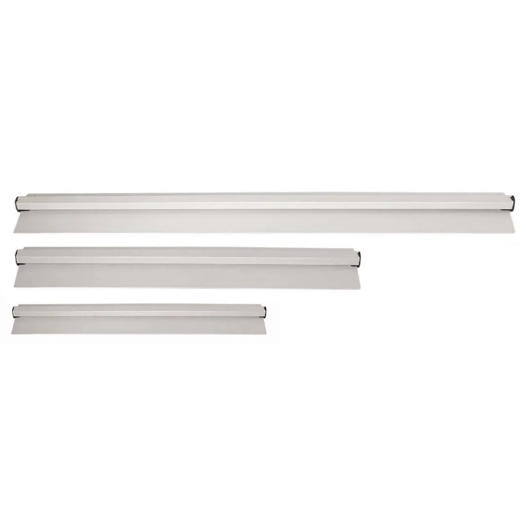 Omcan USA 80129 Check Holder Bar Rail, 24" Aluminum Construction, Durable Metal
