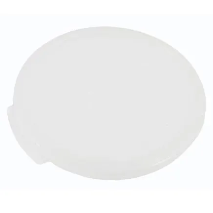Omcan USA 80209 Food Storage Container Lid, 1 Qt Round Cover, White Polypropylene Construction
