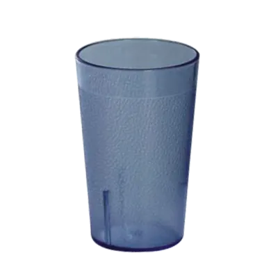 Omcan USA 80327 Pebbled Tumbler, 5 Oz, Blue Textured Plastic, BPA‑Free Beverageware
