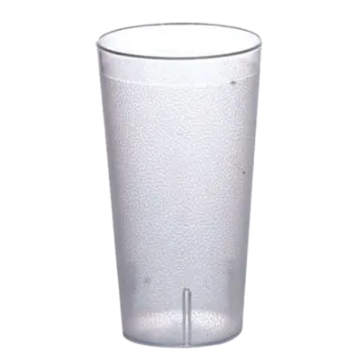 Omcan USA 80328 Pebbled Clear 5 oz BPA‑Free Plastic Tumbler – Textured