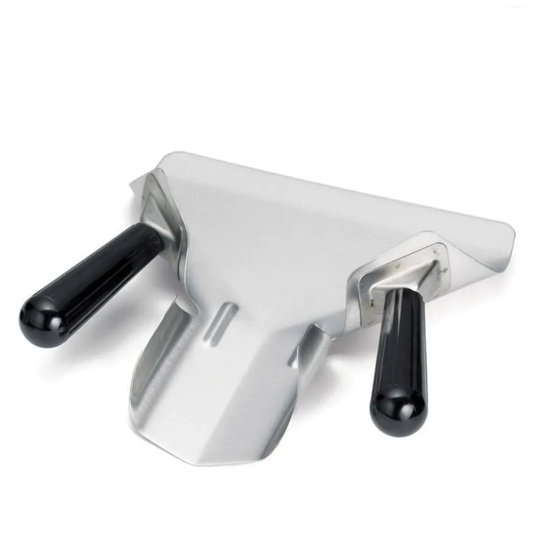 Omcan USA 80534 French Fry Bagger Scoop, Dual Plastic Handles, Stainless Steel, Kitchen Tool