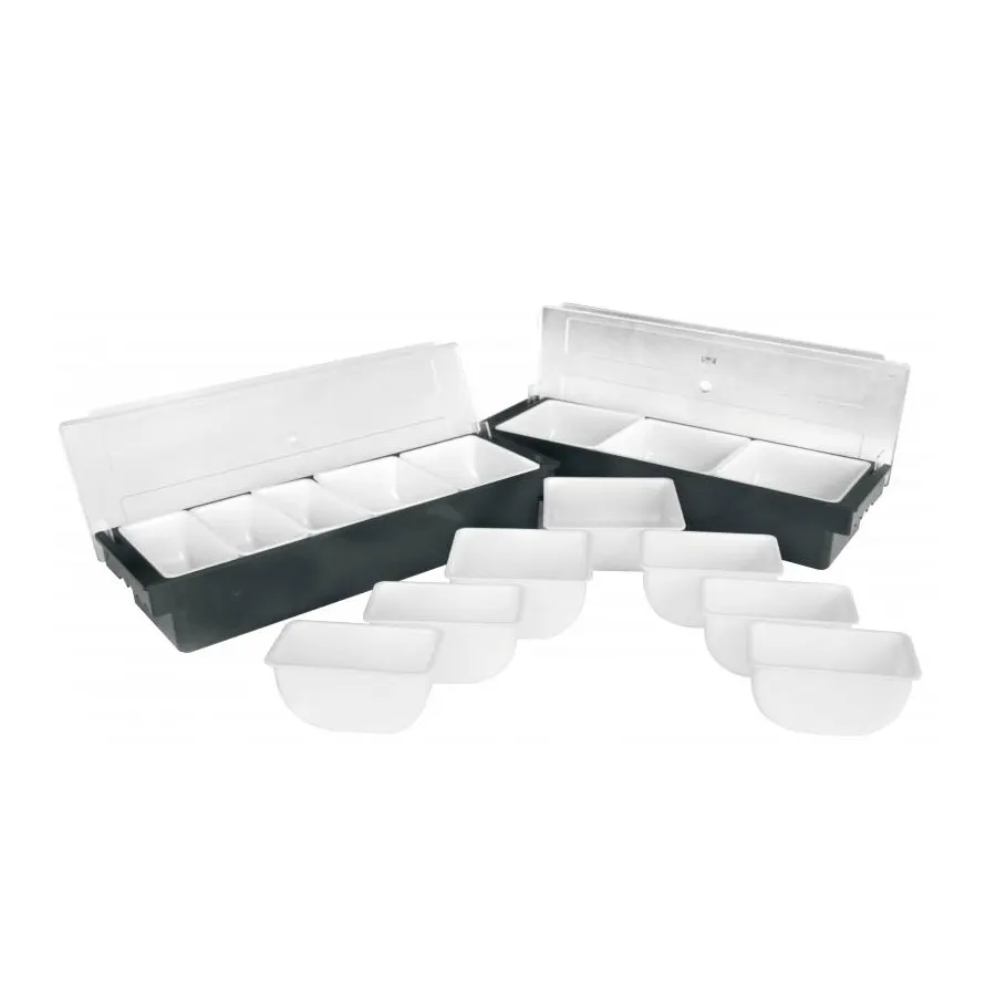Omcan USA 80596 Replacement Insert - White Bar Insert For 80592 Holder, Plastic Snap-In Fit