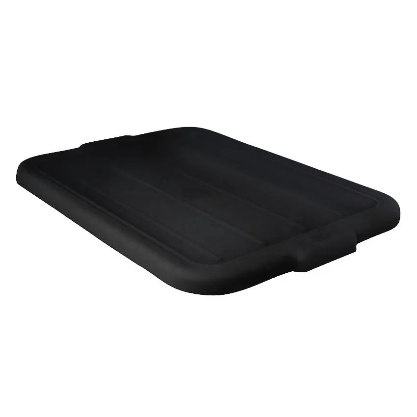 Omcan USA 80626 Bus Box Cover, 16" x 23", Black Polypropylene, NSF Certified, Fits Standard Bus Boxes