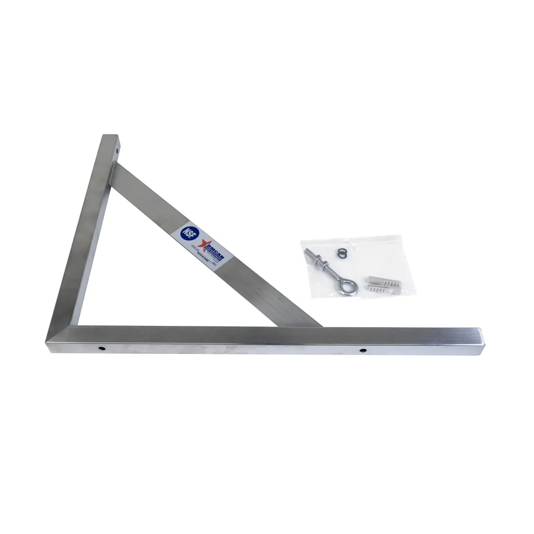 Omcan USA 80637 Fish Scaler Holder – Wall‑Mount Stainless Steel Bracket For Commercial Kitchens