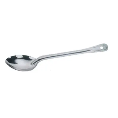 Omcan USA 80710 - 13" Heavy‑Duty Stainless Steel Solid Basting Spoon for Serving, Kitchen Tool