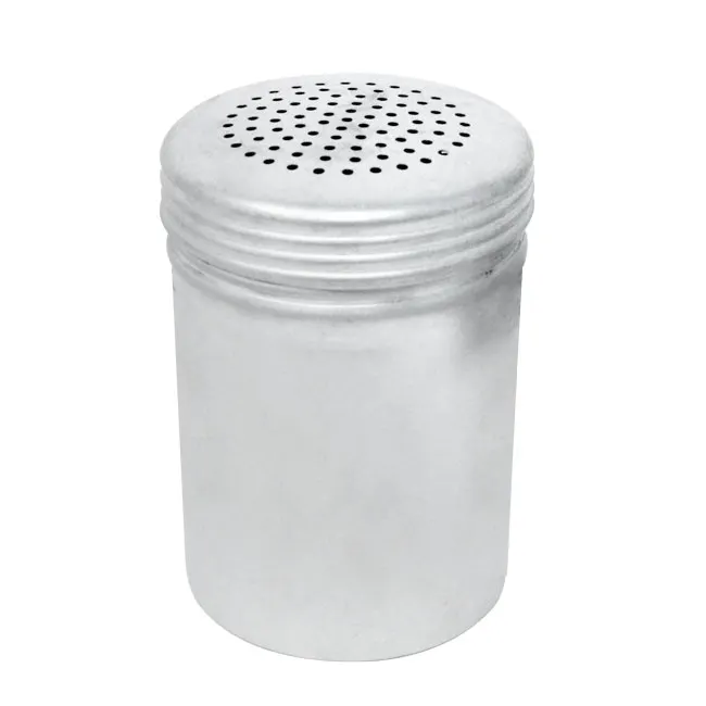 Omcan USA 80745 Aluminum Cheese Shaker/Dredge, Handle-Free, 2.5" Diameter, 1.5" Height