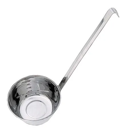 Omcan USA 80770 1-Qt Stainless Steel Ladle/Dipper, Kitchen Hand Tool, Polished