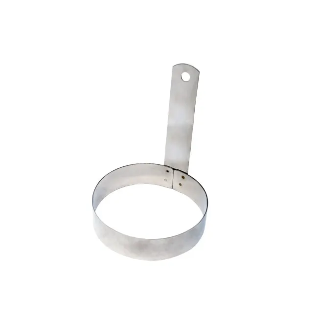 Omcan USA 80771 Egg Ring - 3" Stainless Steel Kitchen Accessory for Perfect Round Eggs