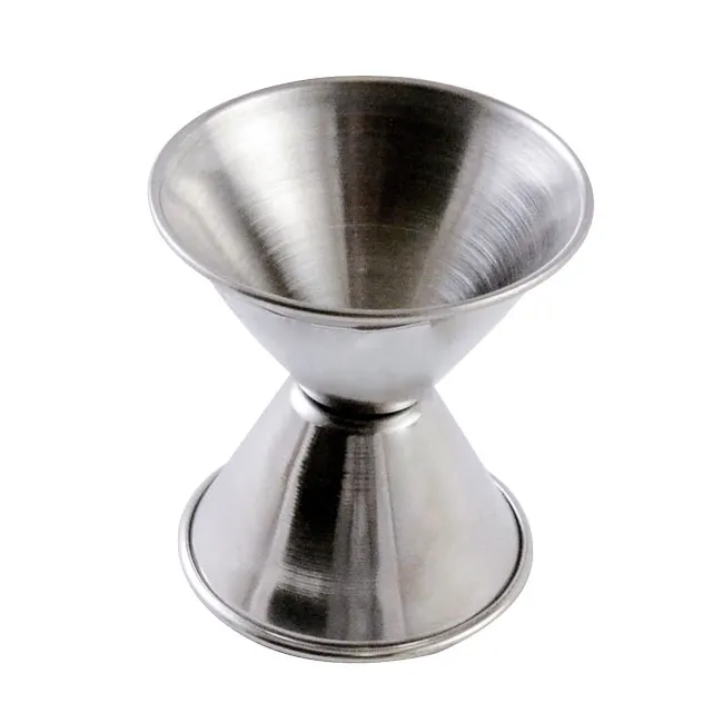 Omcan USA 80843 Bar Jigger – Dual Ounce Measure, 1 Oz / 2 Oz Stainless Steel, Cocktail Tool