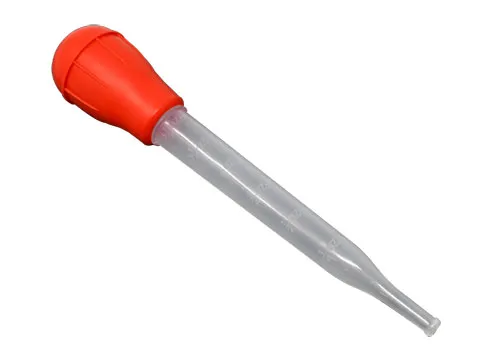 Omcan USA 80950 - 1 1/2 Oz Plastic Baster With Red Bulb, 11" Length x 2" Width, Kitchen Hand Tool