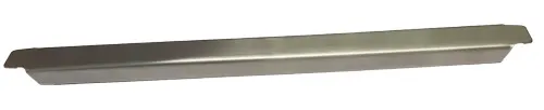 Omcan USA 80982 12" Stainless Steel Adapter Bar For Steam Table Pans, Heavy-Duty Commercial Kitchen