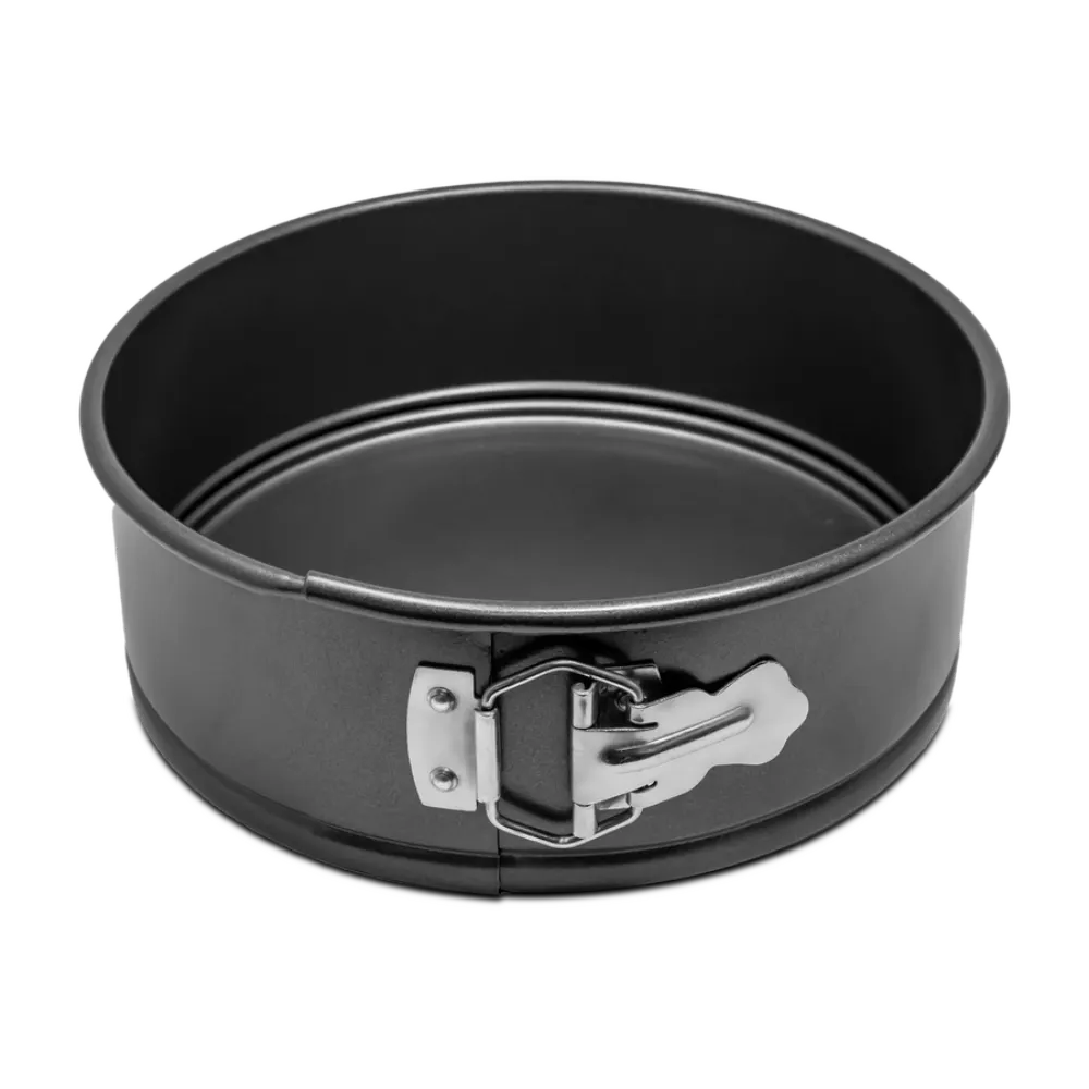 Omcan USA 81113 Springform Cake Pan, 12" Diameter x 3" Deep Round Aluminum, Non‑Stick Coated