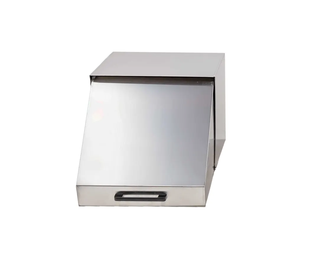 Omcan USA 81124 Roll Top Steam Table Pan Cover, Solid Stainless Steel, With Handle, Roll‑Back Hinge