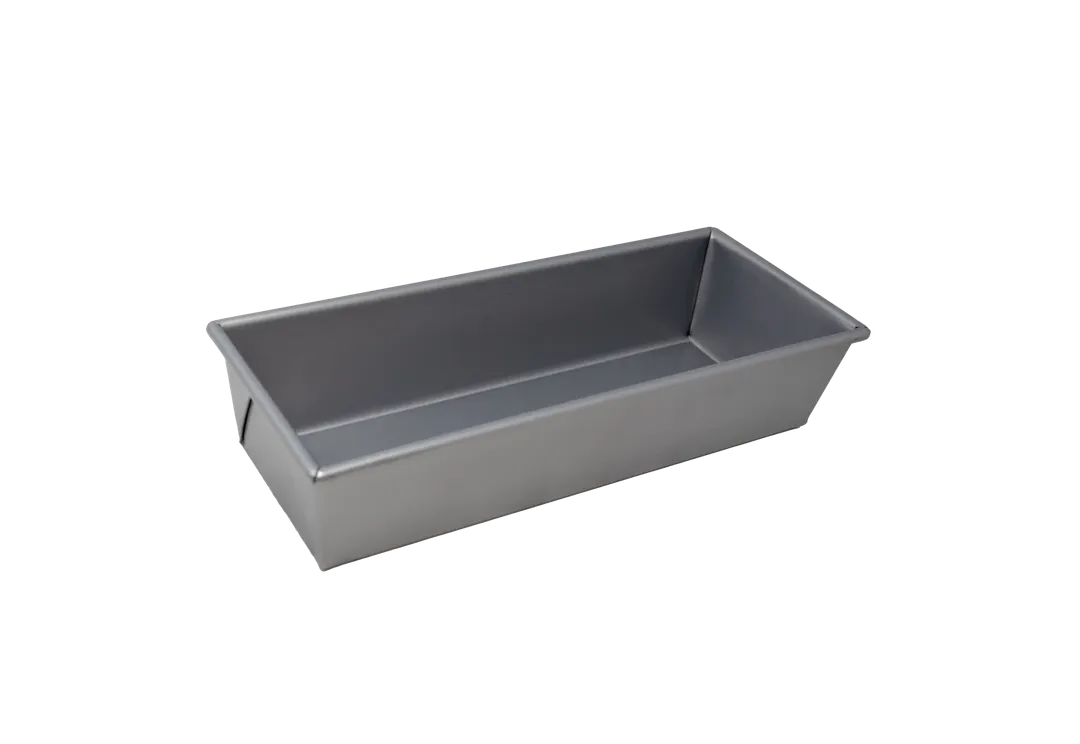 Omcan USA 81205 Bread Loaf Pan, 12-1/4" X 4-1/2" X 2-3/4" Deep, Glazed Aluminized Steel