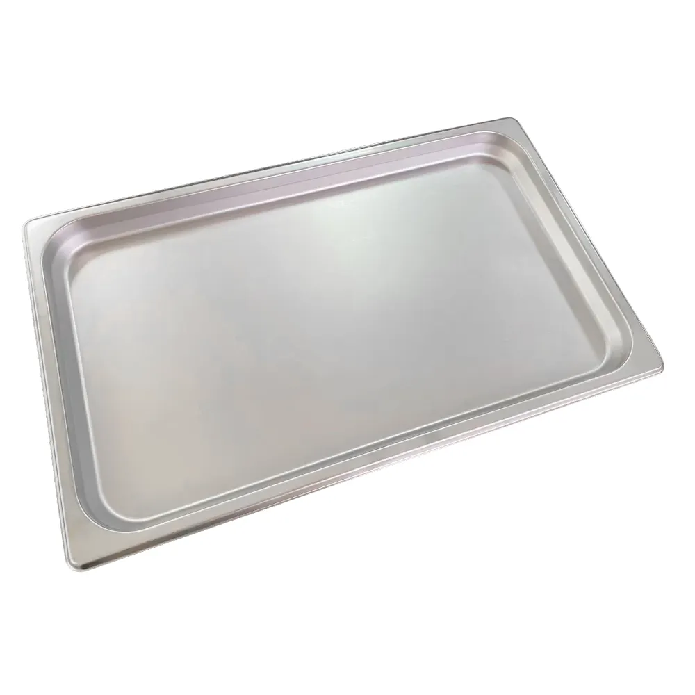 Omcan USA 81286 Steam Table Pan – GN 1/2, 10-3/8" x 12-3/4" x 1-1/4" Deep, Stainless Steel, NSF