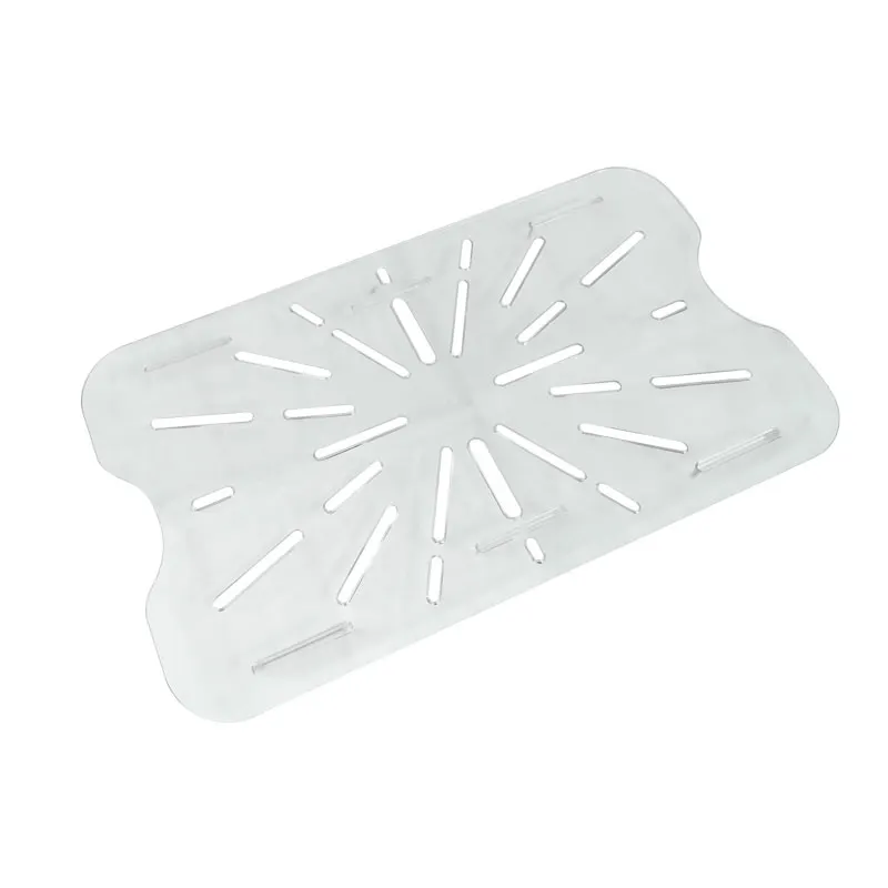 Omcan USA 85032 Drain Shelf – Full-Size (1/1) Polycarbonate Clear Food Storage Tray