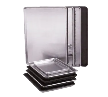 Vollrath 9003 Sheet Pan, Full‑Size 26" x 18" x 1" Aluminum, Solid Uncoated, 19‑Gauge, Made in USA