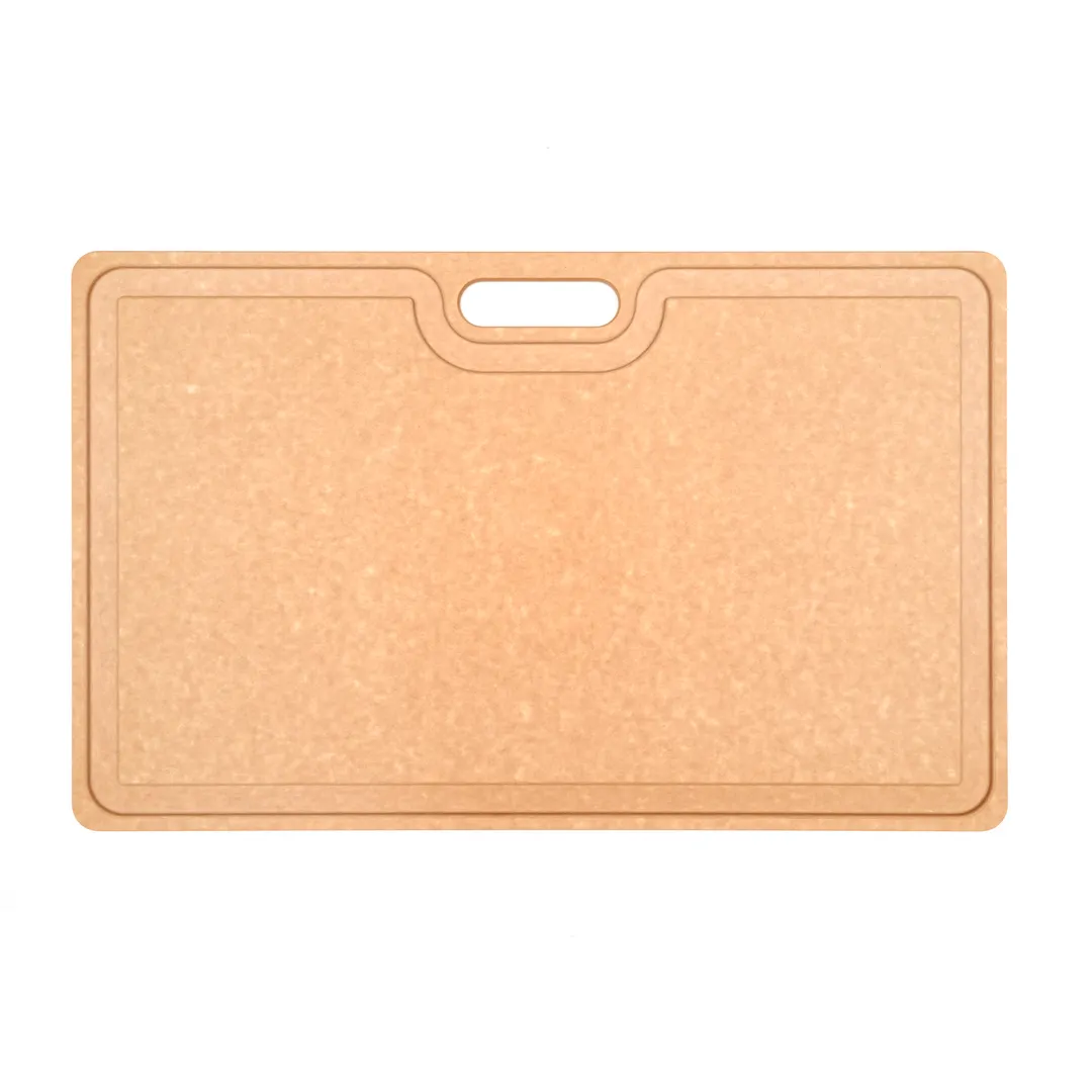 Epicurean 313-231501-COM Butcher Board 23.5" x 14.5" x 3/8" Rect Natural Comp NSF 350°F Knife Safe