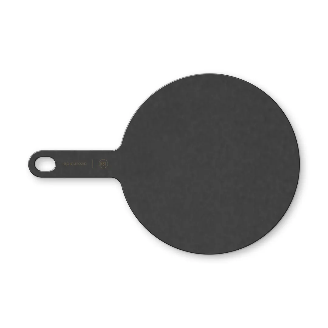 Epicurean 429-151002 Pizza Peel - 10" Slate Composite, 5" Handle, Heat-Resistant to 350°F